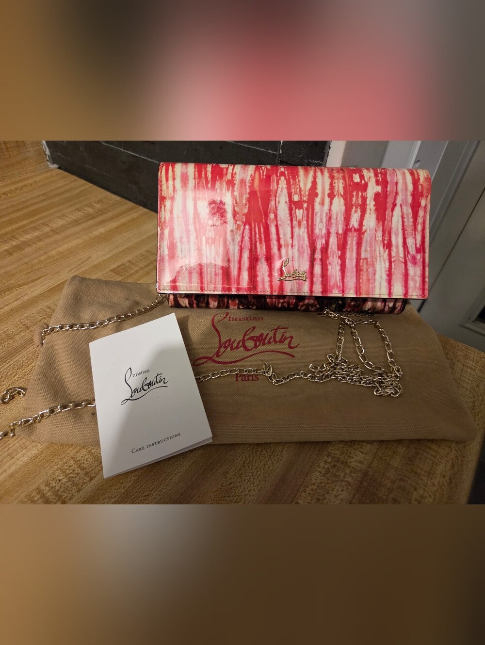 Christian Louboutin NEVER USED WOC/Clutch & Dustbag STUNNING